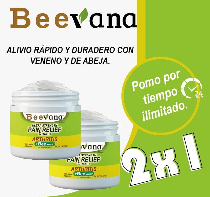 Beevana™ 2x1 - Crema Alivio Articular con Veneno de Abeja (Paga al Recibir) - Hallazgo Online