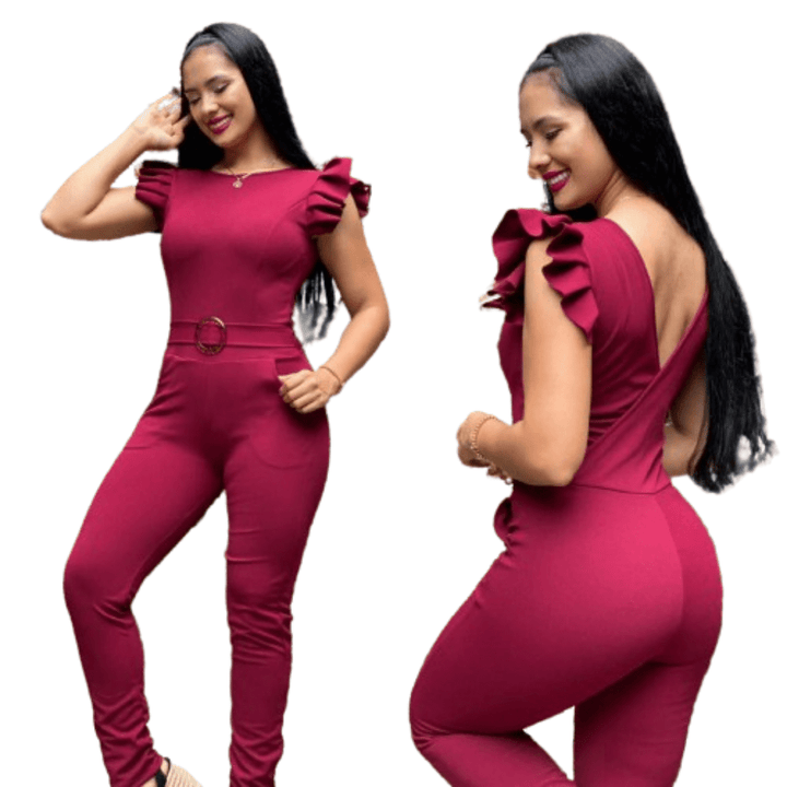 Enterizo De Escote H102d - Hallazgo Online