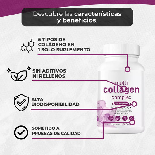 Fórmula Multi - Colágeno 5 en 1 - Hallazgo Online